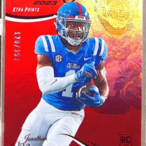 2023 Prestige Jonathan Mingo Xtra Points Premium Red /399 #351 Panthers