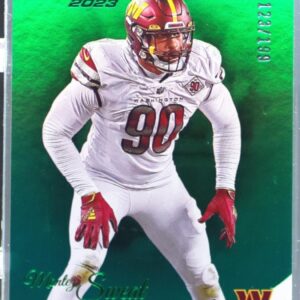 2023 Prestige Montez Sweat Xtra Points Green /199 #295 Commanders