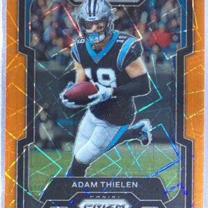 2023 Prizm Adam Thielen Orange Lazer #37 Panthers