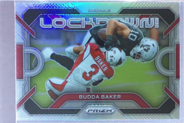 2023 Prizm Budda Baker #LD-13 Cardinals Lockdown! Prizms Silver