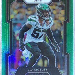 2023 Prizm C.J. Mosley Green #230 Jets