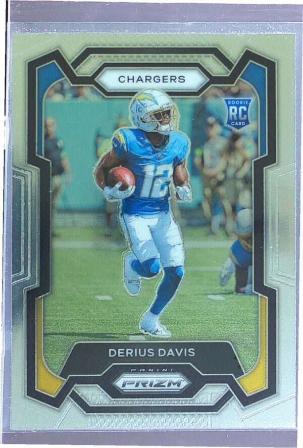 2023 Prizm Derius Davis RC #351 Chargers