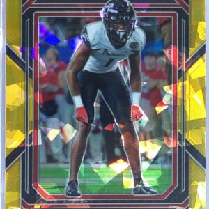 2023 Prizm Draft Picks Ahmad "Sauce" Gardner Prizms Gold Ice #3 Bearcats