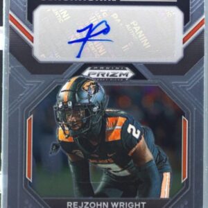 2023 Prizm Draft Picks Rejzohn Wright Auto #SS-REW Beavers Sensational Signature