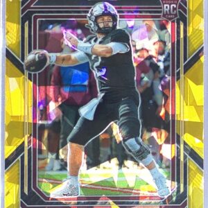 2023 Prizm Draft Picks Tanner Morgan Prizms Gold Ice RC #113 Gophers