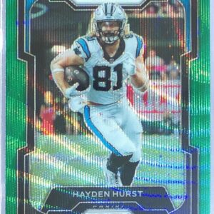 2023 Prizm Hayden Hurst Green Wave #42 Panthers