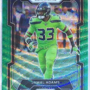 2023 Prizm Jamal Adams Green Wave #259 Seahawks