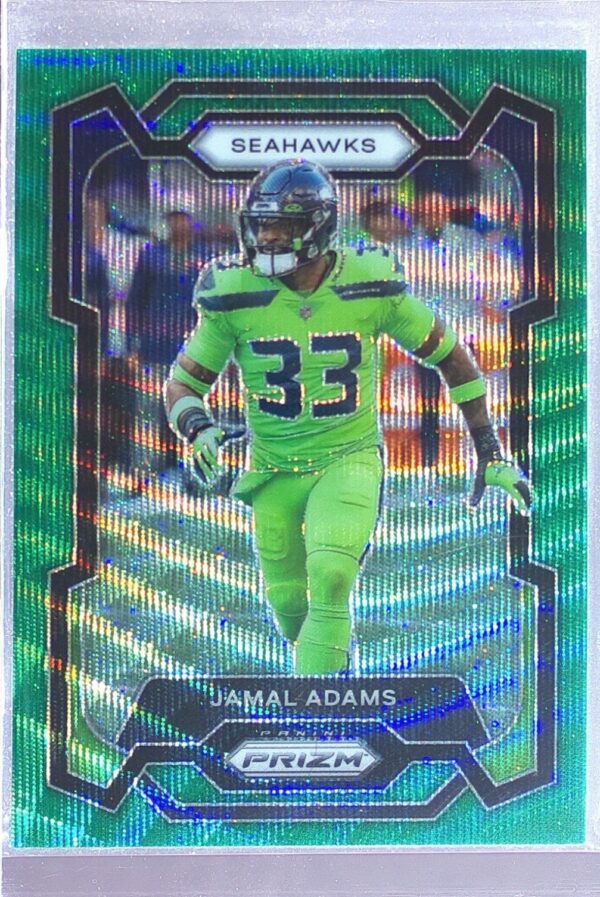 2023 Prizm Jamal Adams Green Wave #259 Seahawks