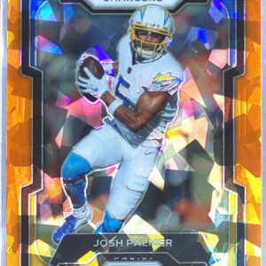2023 Prizm Josh Palmer Orange Ice #154 Chargers