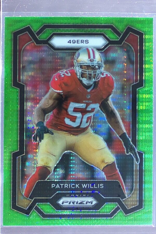 2023 Prizm Patrick Willis Neon Green Pulsar #269 49ers