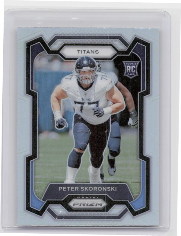 2023 Prizm Peter Skoronski Silver #395 Titans