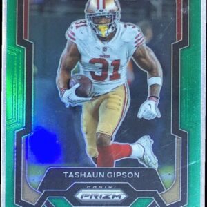 2023 Prizm Tashaun Gipson Green #273 49ers