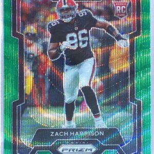 2023 Prizm Zach Harrison Green Wave #306 Falcons