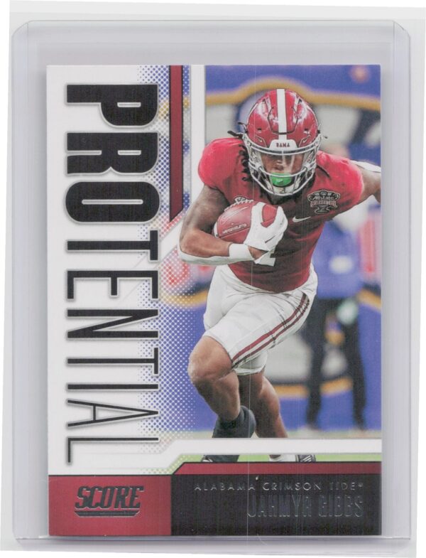 2023 Score Protential Jahmyr Gibbs Rookie RC #16 Alabama Crimson Tide