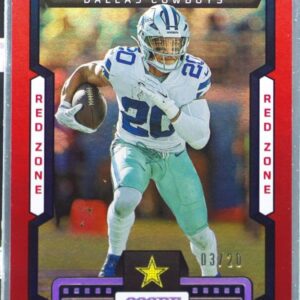 2023 Score Tony Pollard Red Zone /20 #226 Cowboys