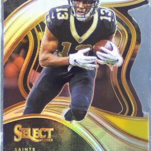 2023 Select Michael Thomas Red and Yellow Prizms Die Cuts #235 Saints