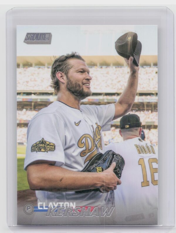 2023 Stadium Club Clayton Kershaw #299 Dodgers