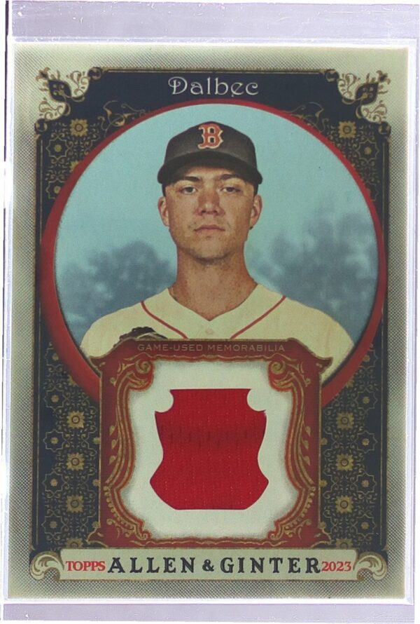 2023 Topps Allen & Ginter Bobby Dalbec JSY #AGRB-BD Sox Allen & Ginter Full Size