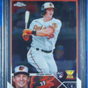 2023 Topps Chrome Adley Rutschman RC #1 Orioles