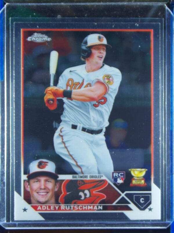 2023 Topps Chrome Adley Rutschman RC #1 Orioles