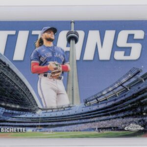 2023 Topps Chrome Bo Bichette #CT-7 Jays Titans
