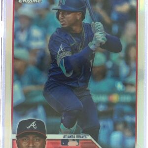 2023 Topps Chrome Update Ozzie Albies #ASGC-28 Braves 2023 All Star Game
