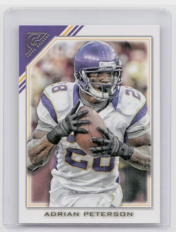 2023 Topps Composite Adrian Peterson Topps Gallery #399 Vikings