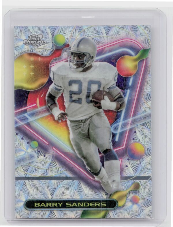 2023 Topps Composite Barry Sanders Cosmic Chrome Nucleus #267 Lions