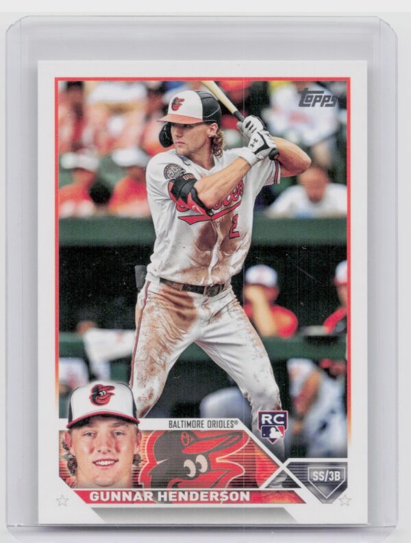 2023 Topps Gunnar Henderson #206 Orioles