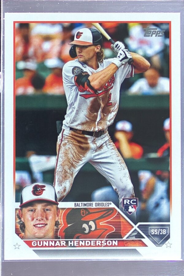 2023 Topps Gunnar Henderson RC #206 Orioles
