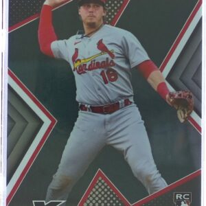 2023 Topps Xpectations Nolan Gorman Iridescent /49 RC #4 Cardinals
