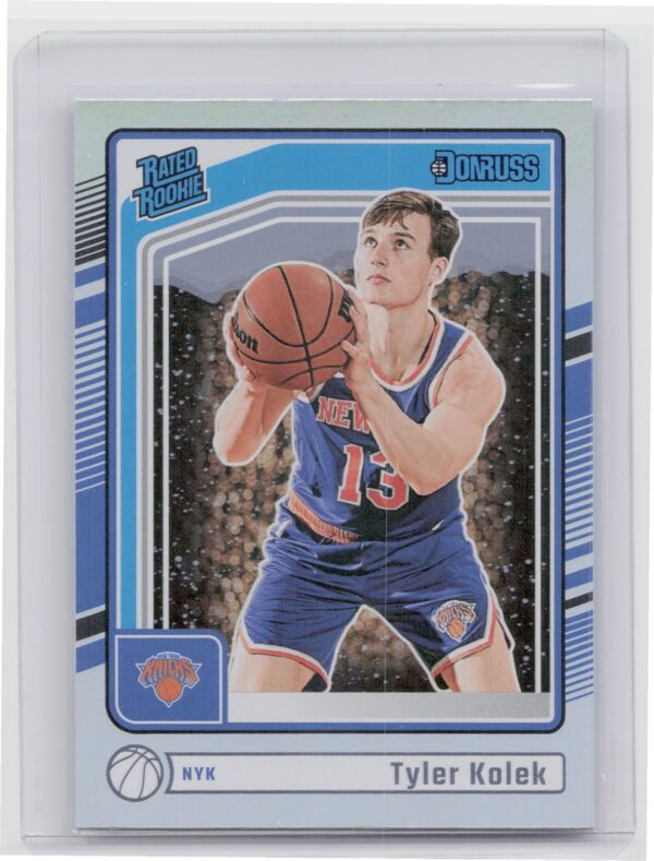 2024-25 Donruss Tyler Kolek RC #249 Knicks
