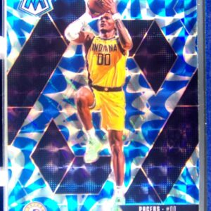 2024-25 Mosaic Bennedict Mathurin Reactive Blue Mosaic #154 Pacers
