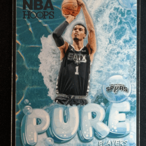 2024-25 Panini NBA Hoops Victor Wembanyama Pure Players Spurs #9