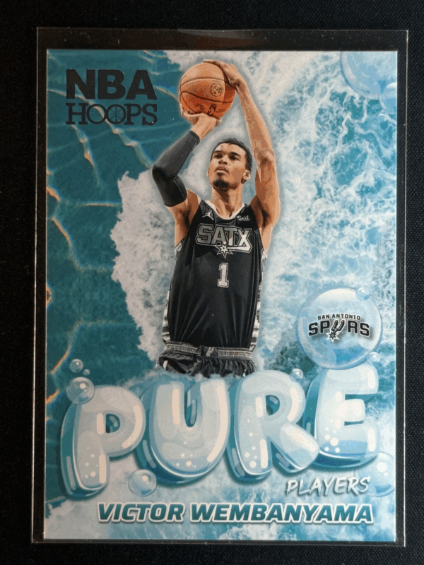 2024-25 Panini NBA Hoops Victor Wembanyama Pure Players Spurs #9