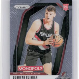 2024-25 Panini Prizm Monopoly Donovan Clingan RC 6 Blazers