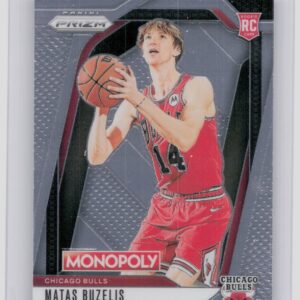 2024-25 Panini Prizm Monopoly Matas Buzelis RC 12 Bulls
