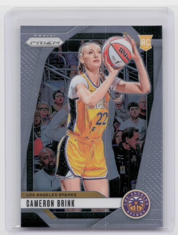 2024-25 Panini Prizm WNBA Cameron Brink RC 127 Sparks