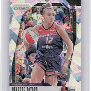2024-25 Panini Prizm WNBA Celeste Taylor Ice Prizms RC #48 Mercury