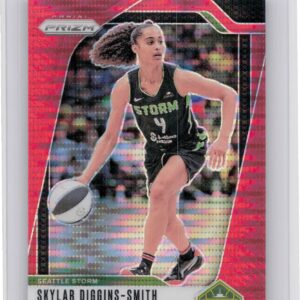 2024-25 Panini Prizm WNBA Skylar Diggins-Smith Red Pulsar Prizms /299 #76 Storm