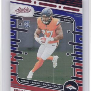 2024 Absolute Audric Estime Red and Blue RC 193 Broncos