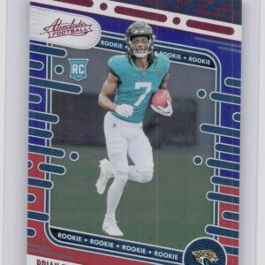 2024 Absolute Brian Thomas Jr. Red and Blue RC 123 Jaguars