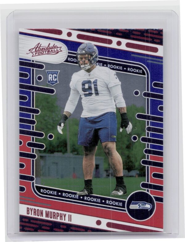 2024 Absolute Byron Murphy II Red and Blue RC #116 Seahawks