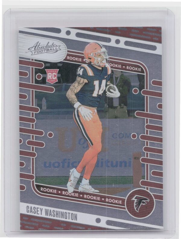 2024 Absolute Casey Washington RC 101 Falcons