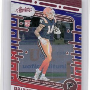 2024 Absolute Casey Washington Red and Blue RC 101 Falcons