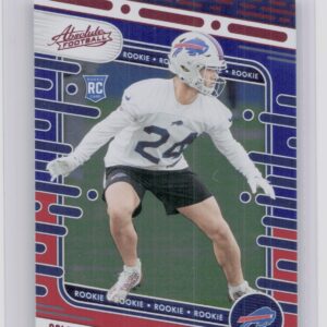 2024 Absolute Cole Bishop Red and Blue RC #157 Bills
