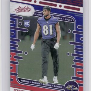2024 Absolute Devontez Walker Red and Blue RC 181 Ravens