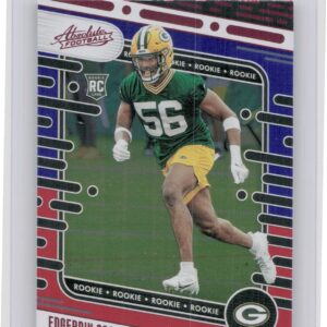 2024 Absolute Edgerrin Cooper Red and Blue RC 145 Packers