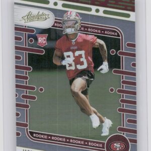 2024 Absolute Jacob Cowing Yellow RC 191 49ers