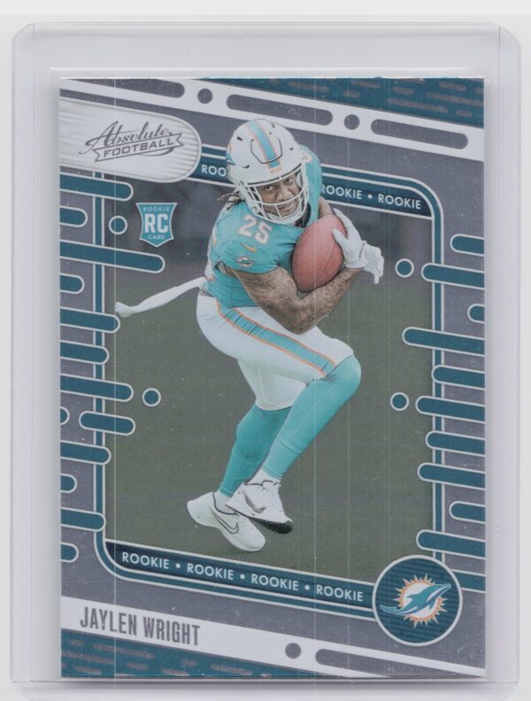 2024 Absolute Jaylen Wright RC 183 Dolphins